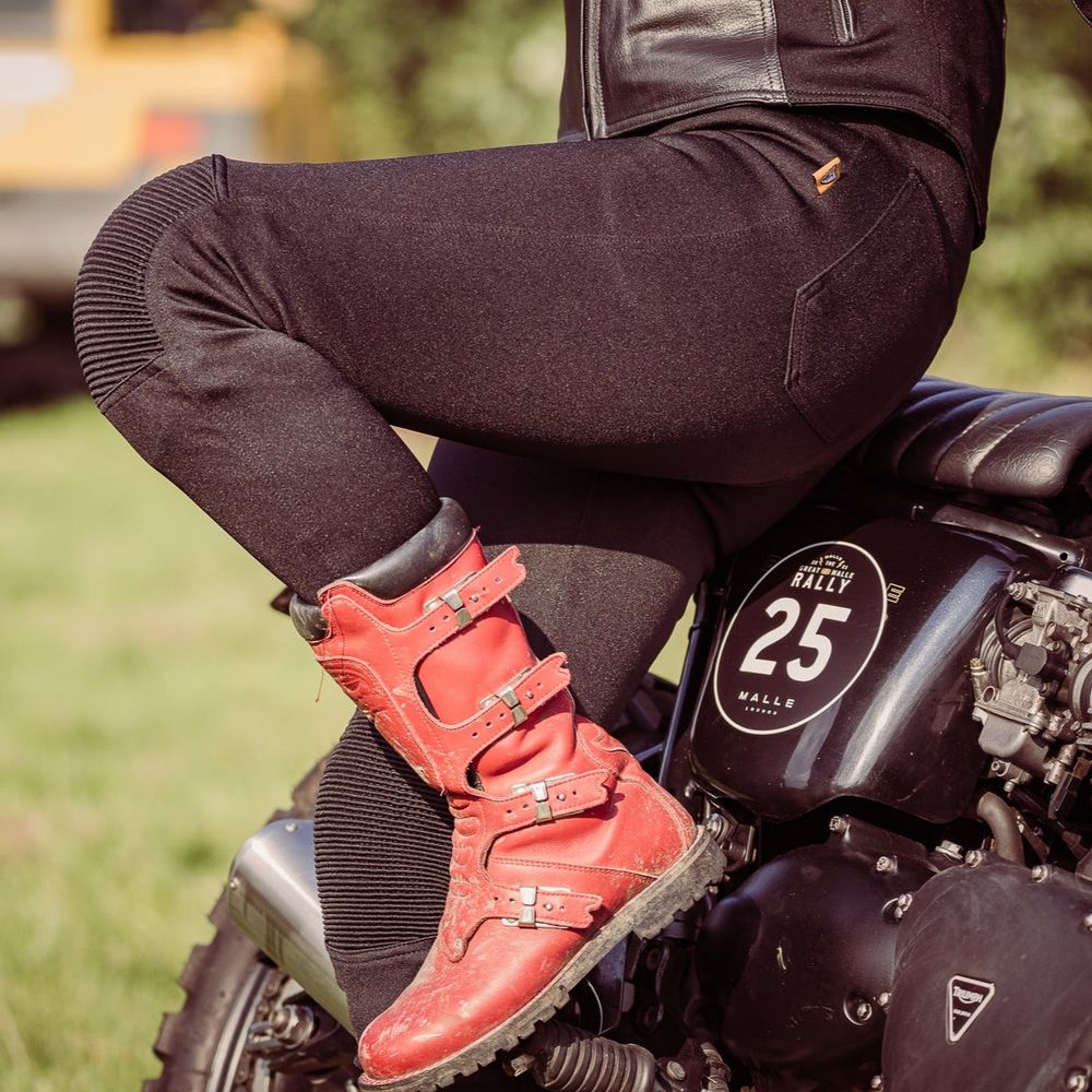 MotoGirl Sherrie Ladies Leggings Black