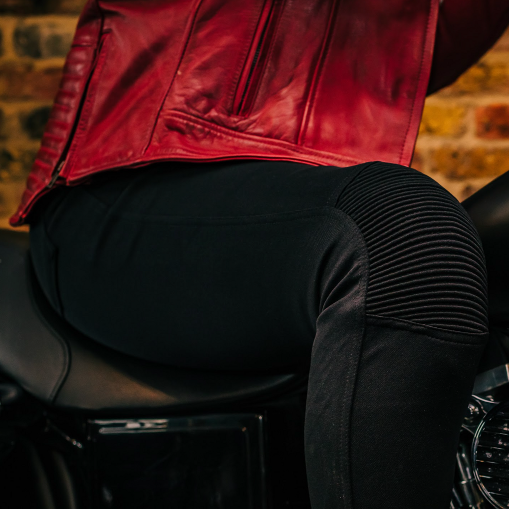 MotoGirl Sherrie Ladies Leggings Black