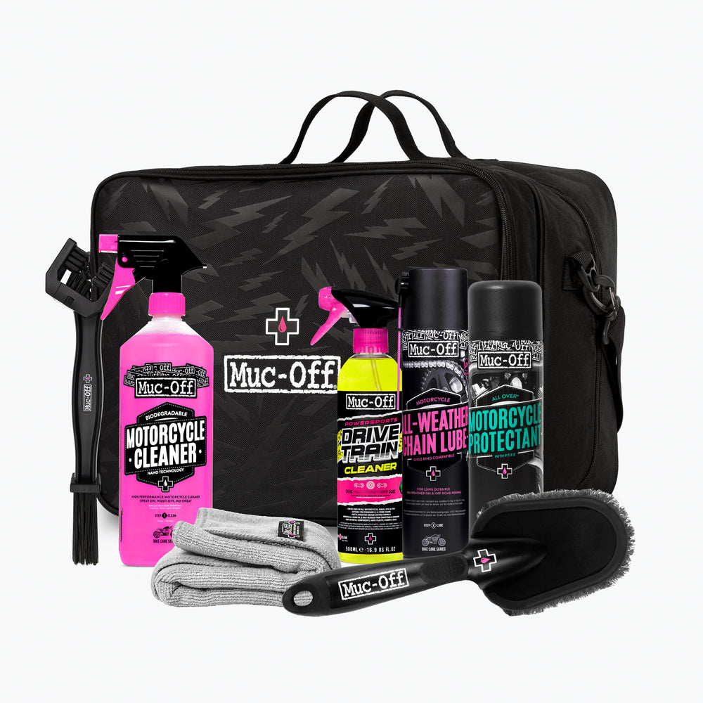 Muc-Off Moto Mega Valet Kit FREE UK Delivery, FREE 365 Day Returns | Moto Central