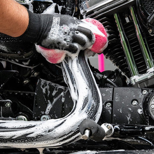 Muc-Off Expanding Microcell Washing Sponge Pink