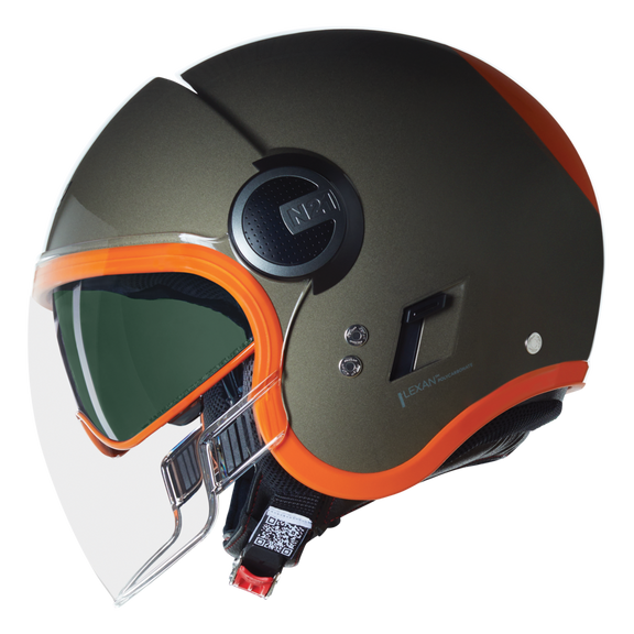 Nolan N21 Visor 06 Ocio Grey / Orange FREE UK Delivery, FREE 365 Day Returns | Moto Central