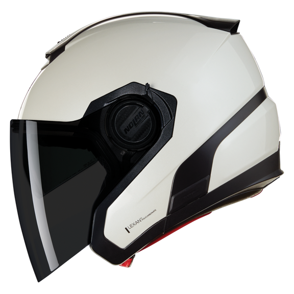 Nolan N40-5 06 Classico Nobile Pearl White / Black FREE UK Delivery, FREE 365 Day Returns | Moto Central