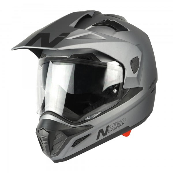 Nitro MX671 DVS Pinlock Ready Adventure Satin Gun Metal