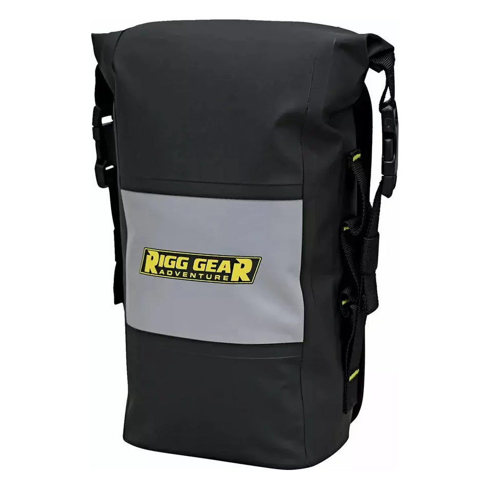 Nelson Rigg Hurricane RiggPak Crash Bar/Tail Bag Black – motorcycle crash-bar and tail bag – front view