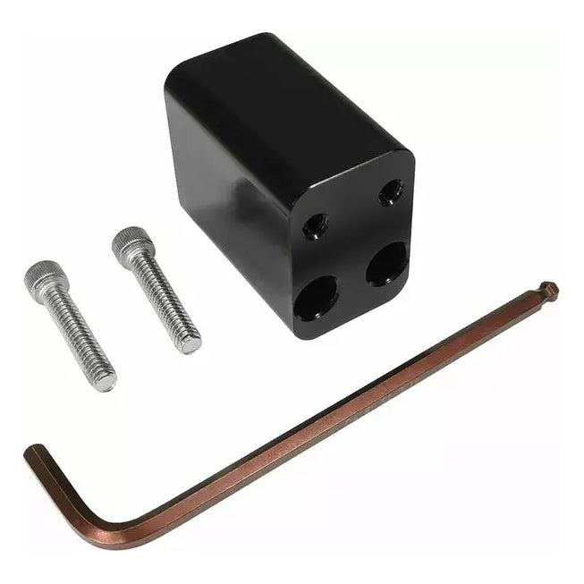 Nelson Rigg Saddlebag Plate Latch Extension Black – saddlebag latch extension – component kit view