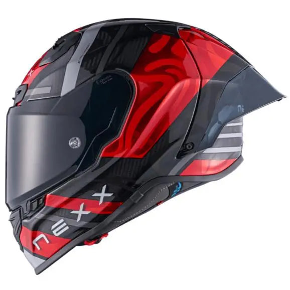 Nexx X.R3R Swirl Full Face Helmet Red FREE UK Delivery, FREE Returns