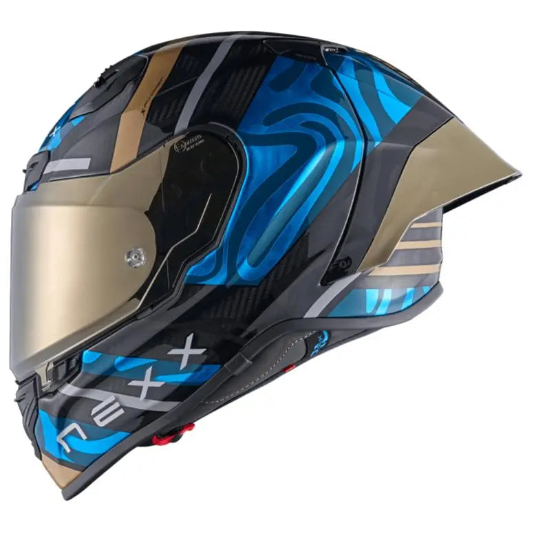 Nexx X.R3R Swirl Full Face Helmet Sky Blue FREE Delivery, FREE Returns