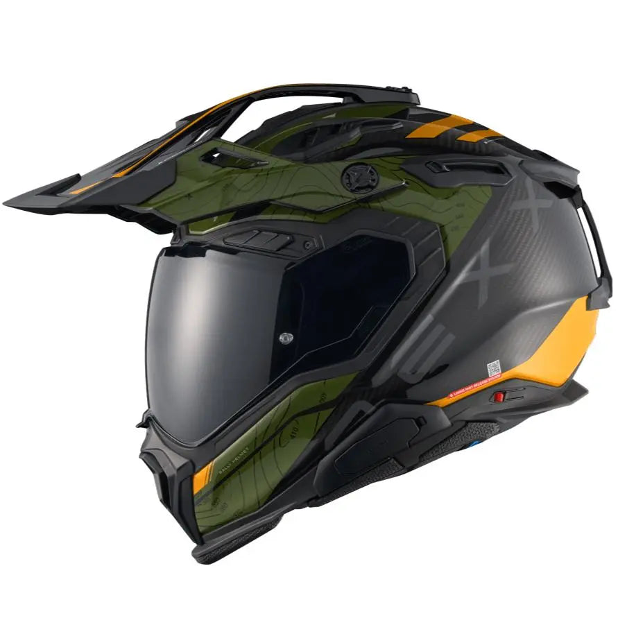 Nexx X.WED3 Furka Adventure Helmet Green/Yellow FREE UK Delivery