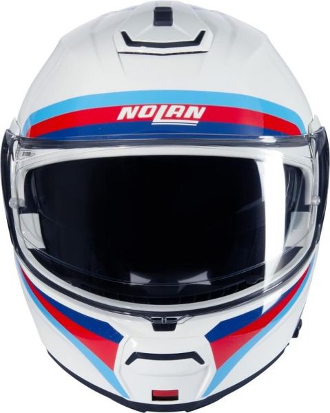 Nolan N100-6 Assoluto Modular White / Blue / Red