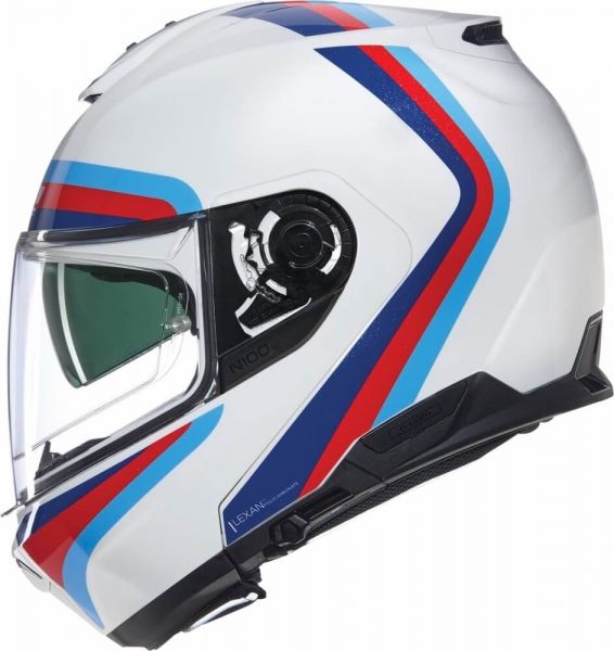 Nolan N100-6 Assoluto Modular White / Blue / Red