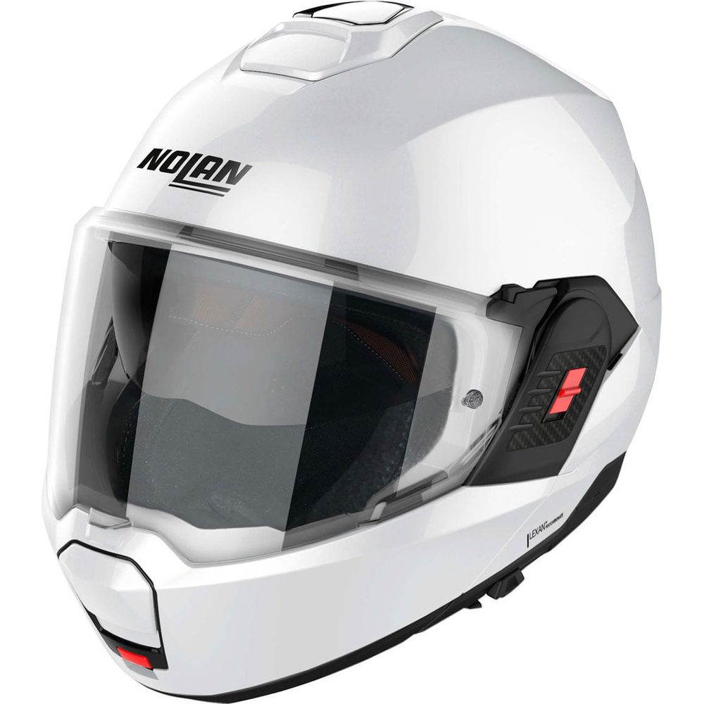 Nolan N120-1 Classic N-Com Modular Metal White