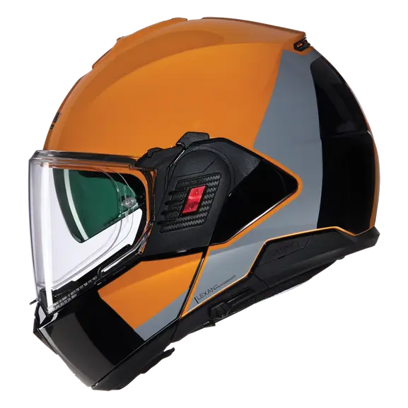 Nolan N120-1 Grafo Modular Orange / Grey / Black
