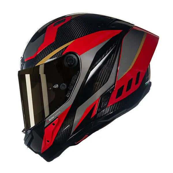 Nolan X-804 RS Ultra Carbon Lesmo 362 Black / Red FREE UK Delivery, FREE 365 Day Returns | Moto Central