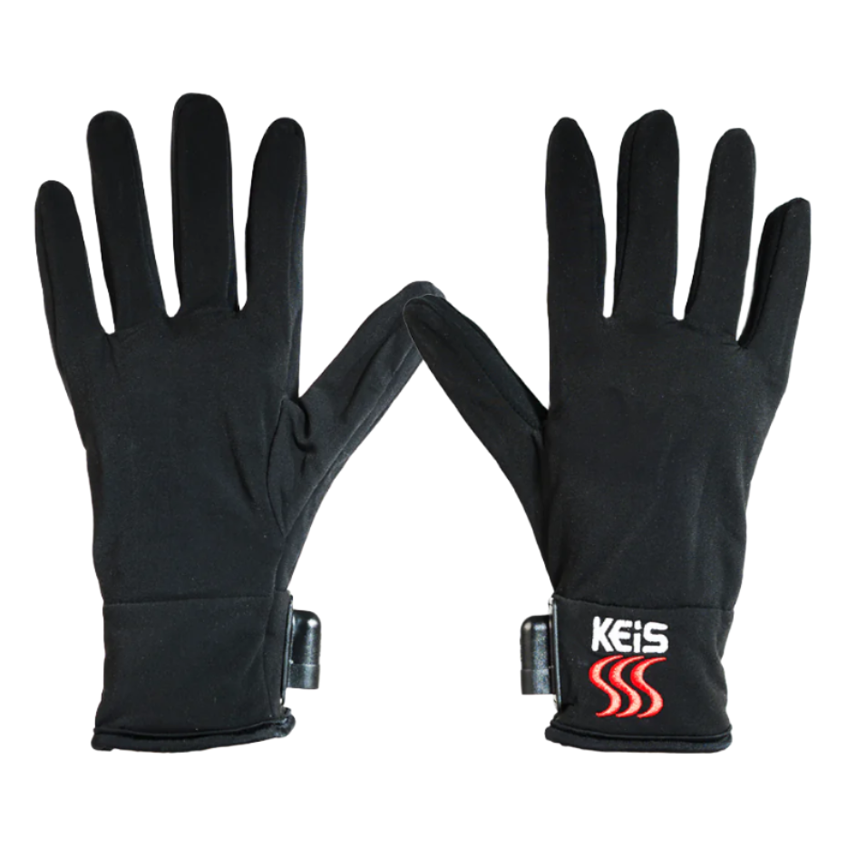 Keis G102/X200 Heated Inner Gloves - back-of-hand view