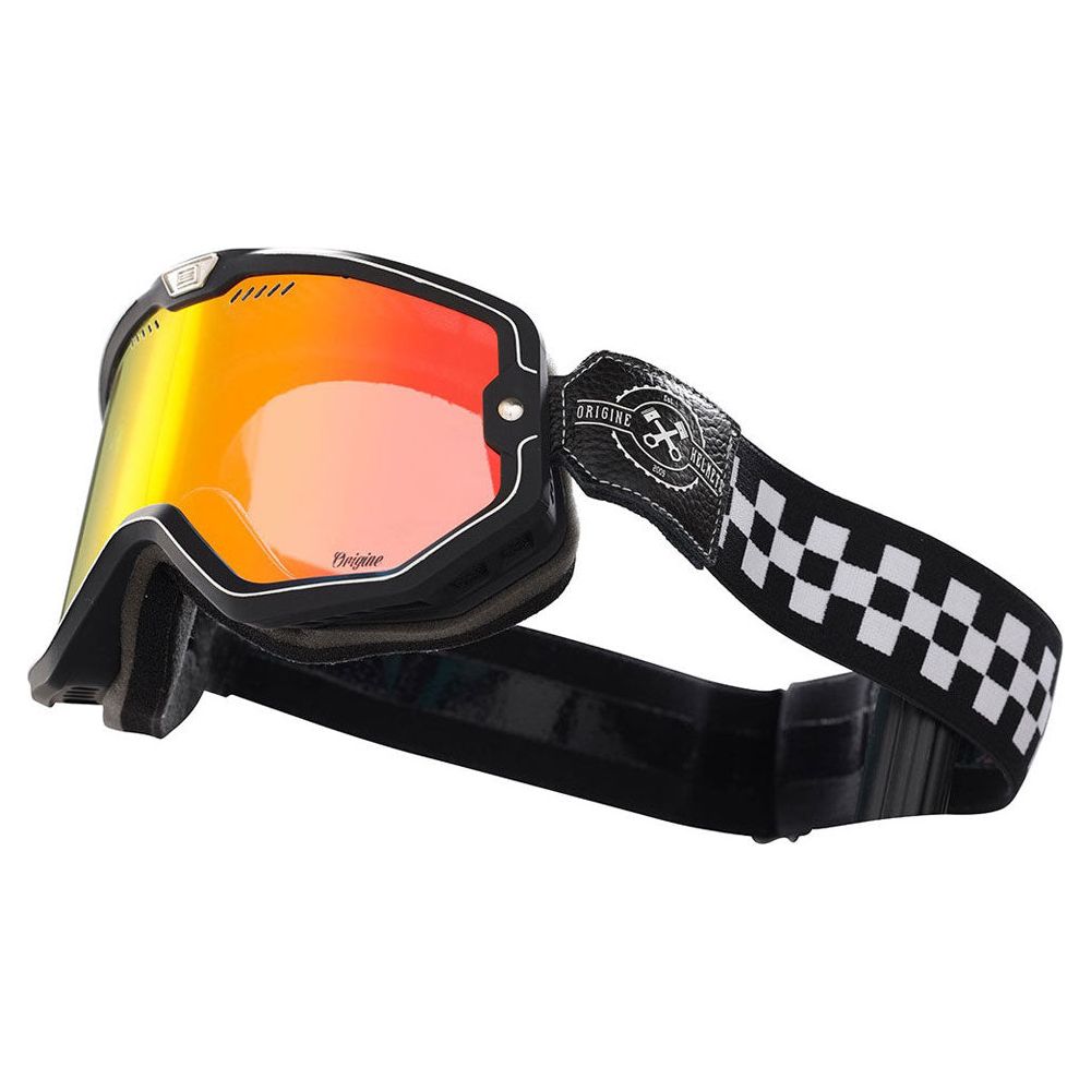 Origine Chequered Goggles Black / White