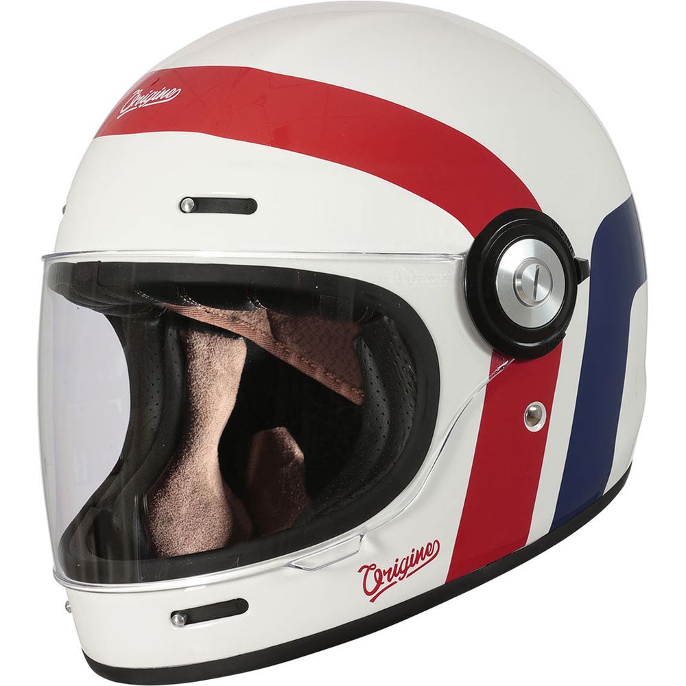 Origine Vega ECE 22.05 Great Gloss White / Red / Blue