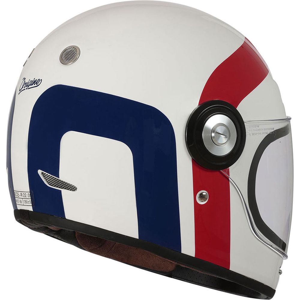 Origine Vega ECE 22.06 Great Gloss White / Red / Blue