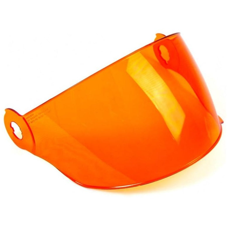 Origine Vega Helmet Visor Orange Tinted replacement visor, front view