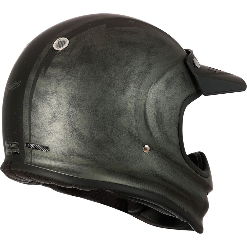 ece r22 05 motorcycle helmet Origine Virgo ECE 22.05 Full Face Helmet Speed Army Green/Black