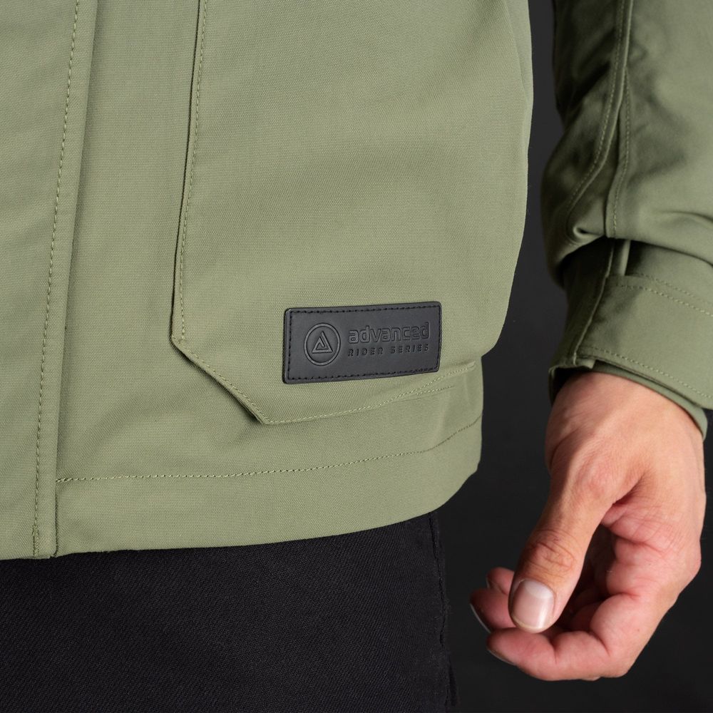 Oxford Barkston Dry2Dry Textile Jacket Khaki
