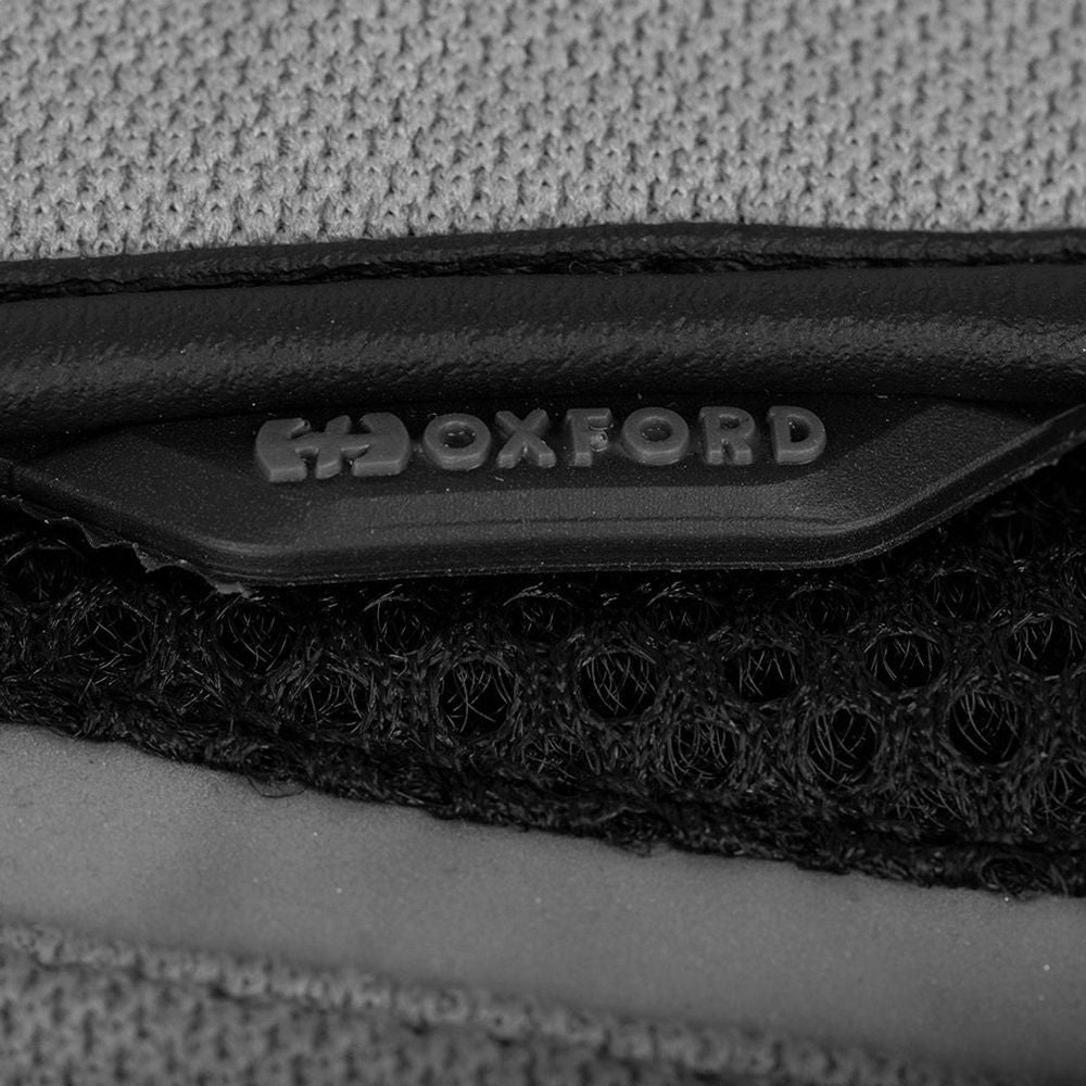 Oxford Brisbane Ladies Textile Gloves Charcoal / White / Black