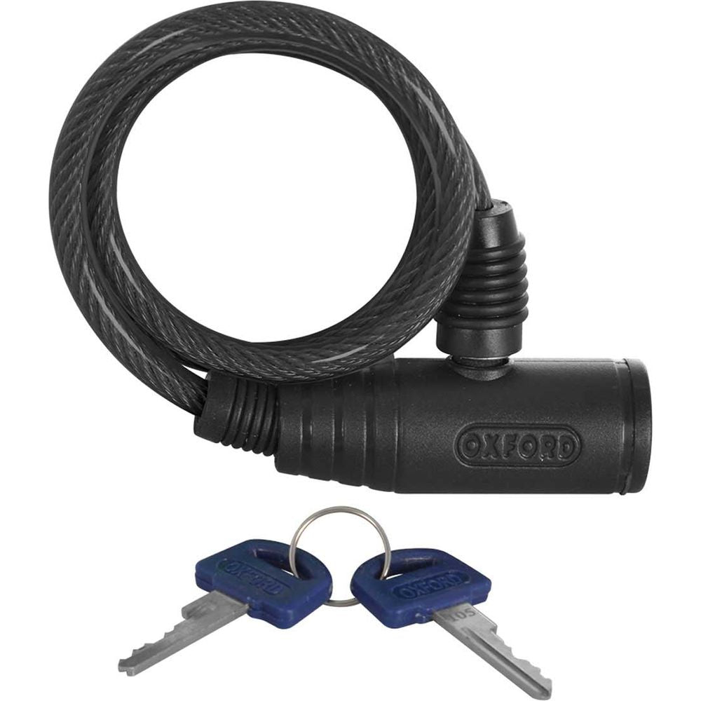 Oxford Bumper Cable Lock Smoke - 600 mm x 6 mm