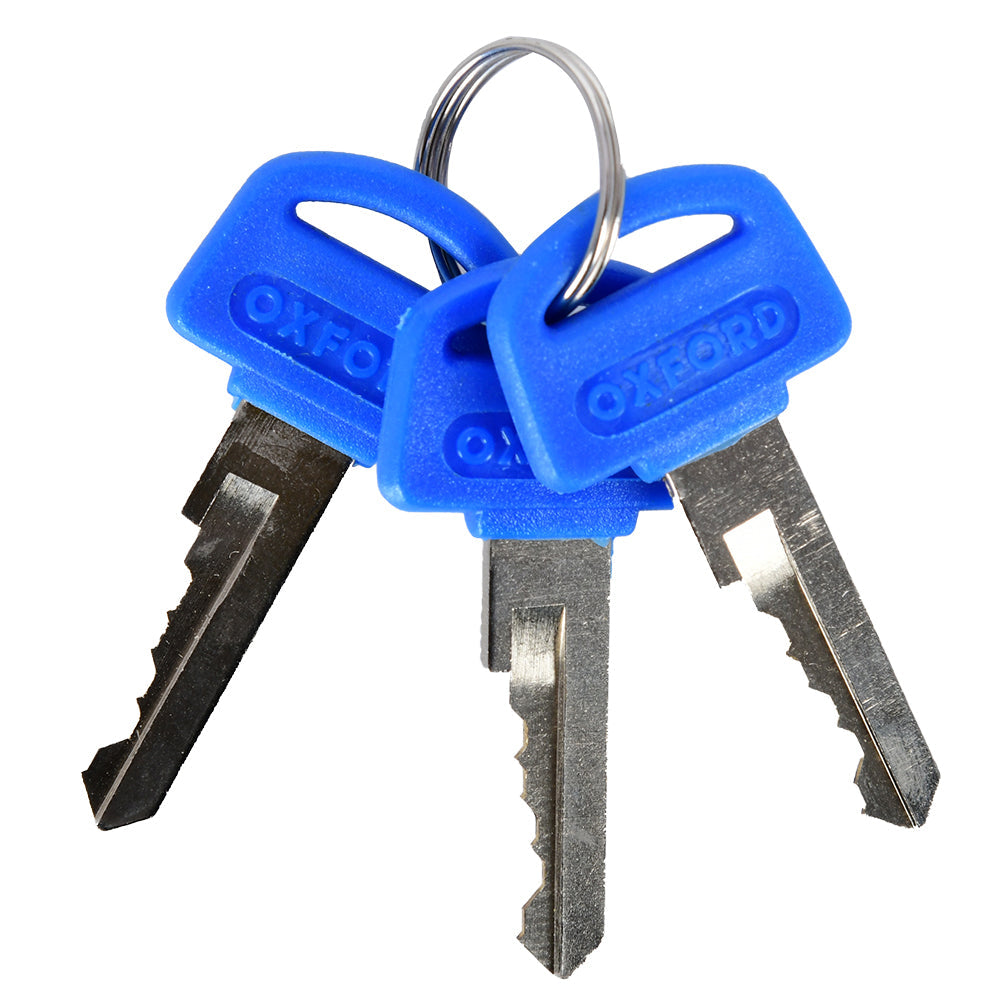 Oxford Cable Lock Blue - 1.8m x 12mm
