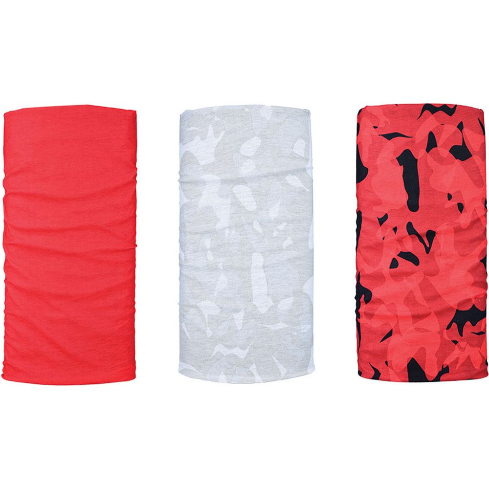 Oxford Comfy Multifunctional Head & Neckwear Havoc Red - Pack Of 3
