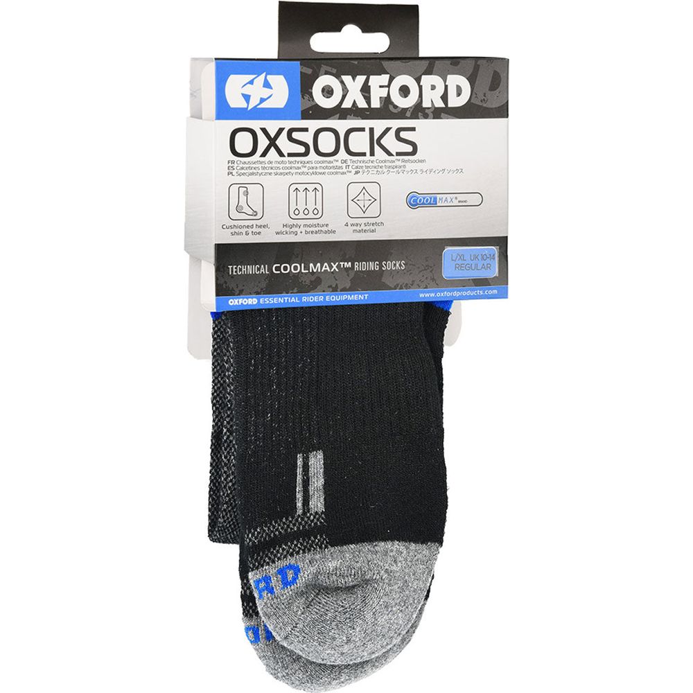 Oxford Coolmax Oxsocks Black