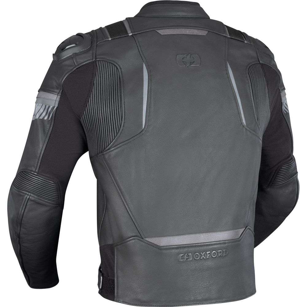 Oxford Cypher 1.0 Leather Jacket Stealth Black