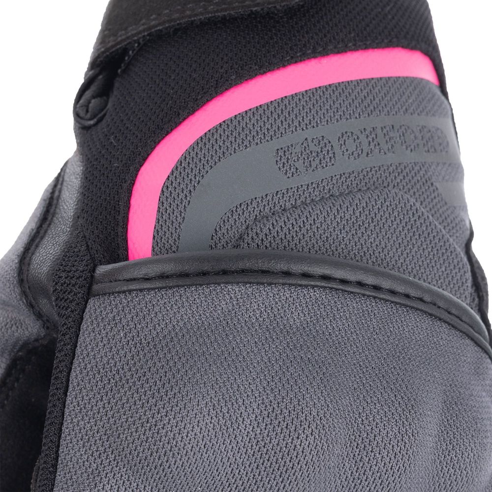 Oxford Dakar 1.0 Ladies Textile Gloves Charcoal / Pink