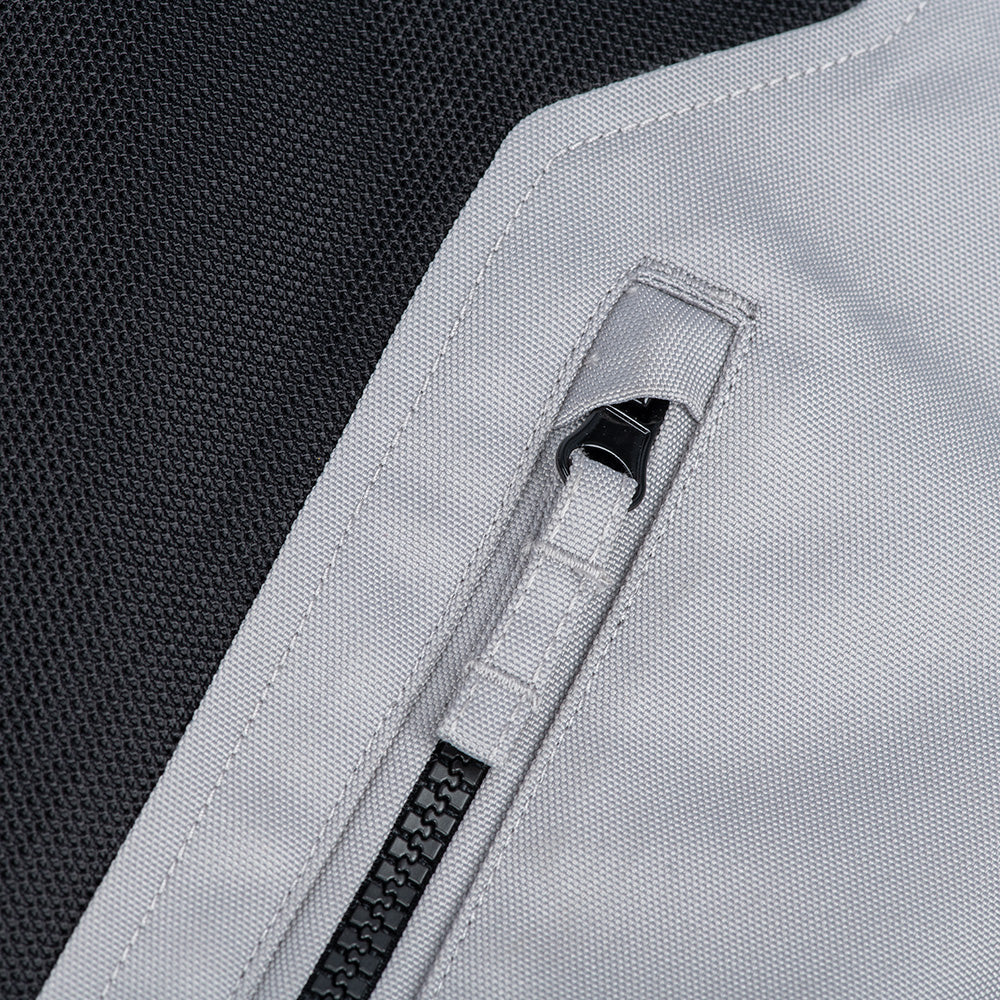 Oxford Dakar Dry2Dry Air Textile Jacket Silver / Blue / Fluo Yellow
