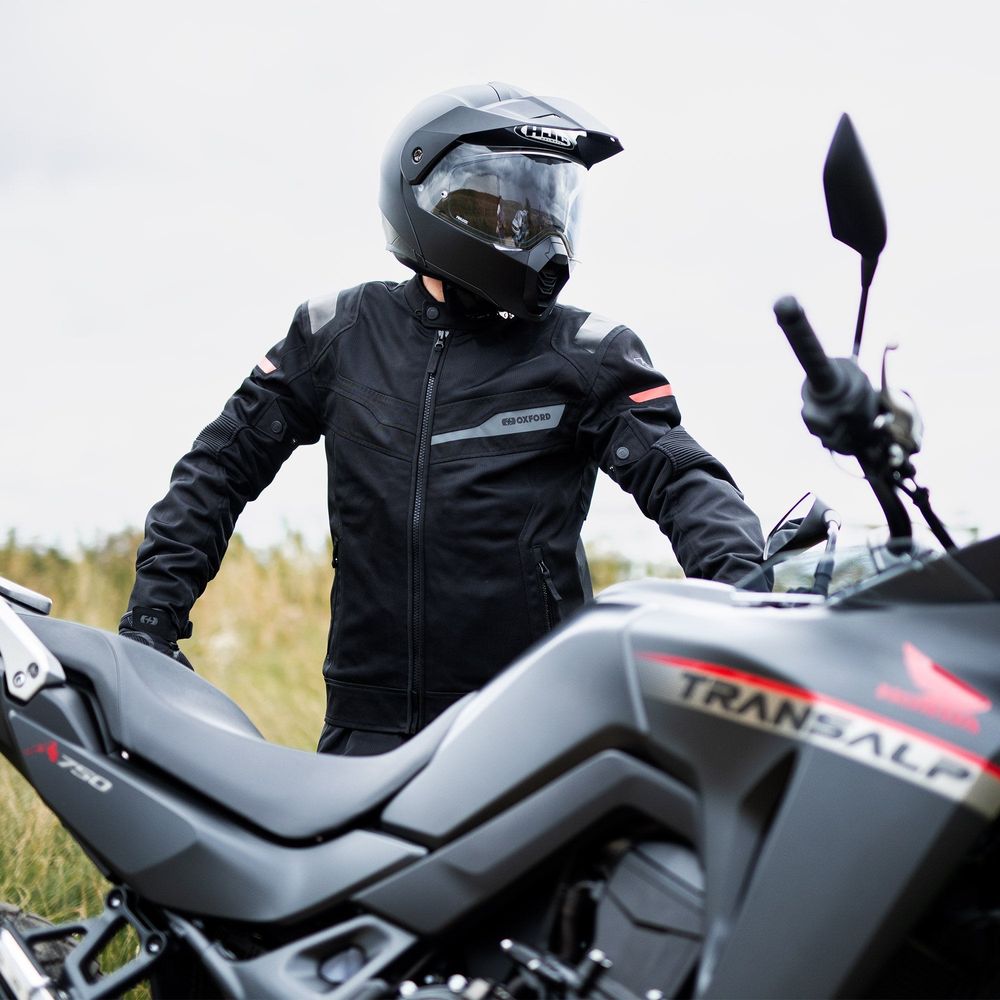 Oxford Dakar Dry2Dry Air Textile Jacket Tech Black