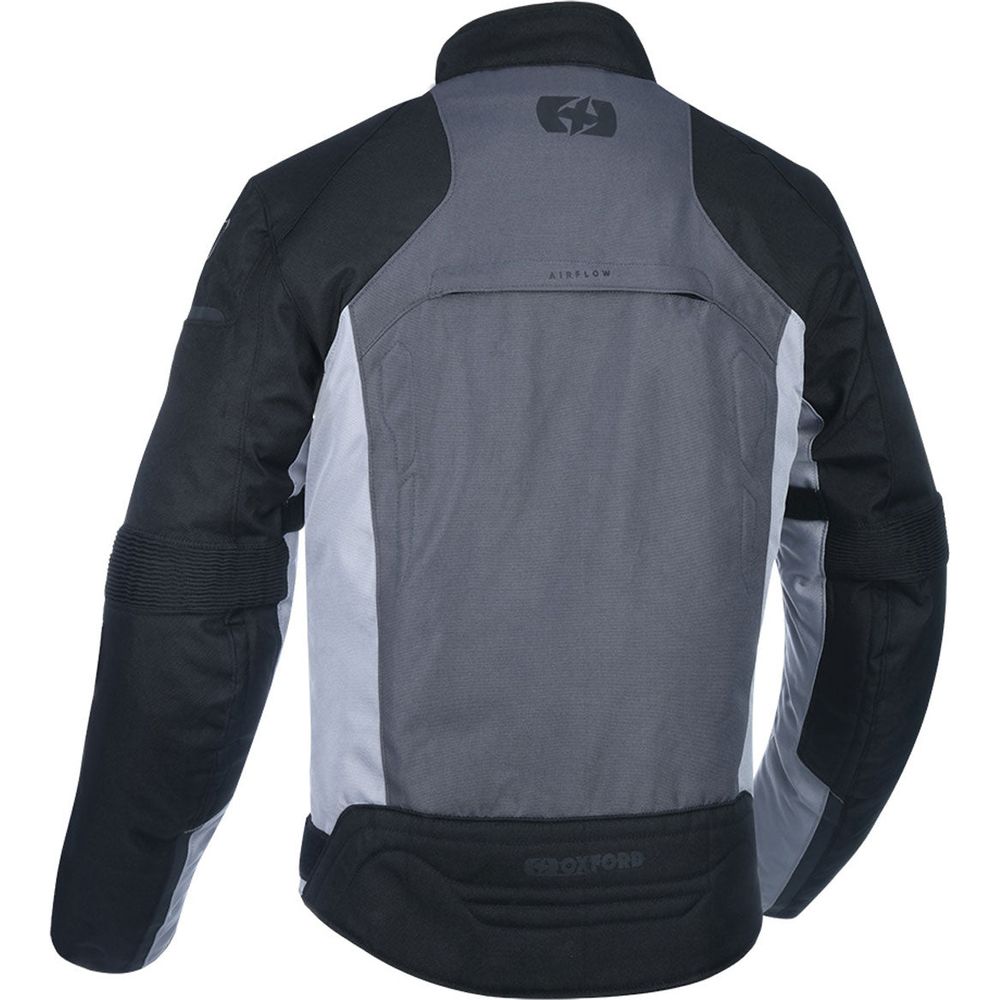 Oxford Delta 1.0 Textile Jacket Black / Grey / Red