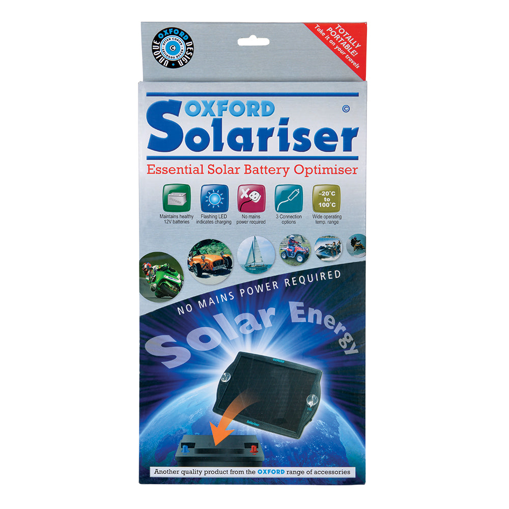 Oxford Extension Lead For 2012 Solariser - 3 Meters - Solariser retail packaging