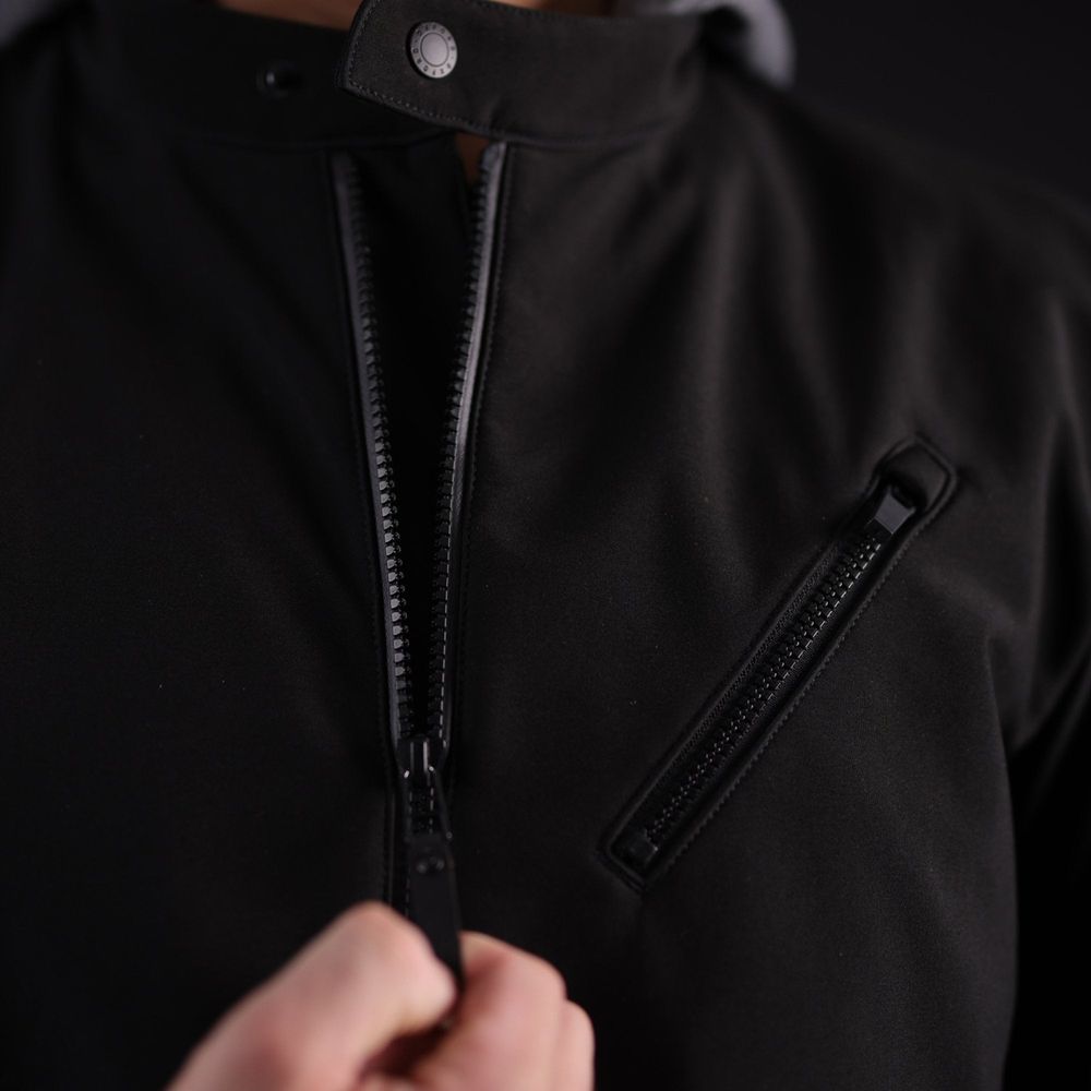 Oxford Faringdon Textile Jacket Stealth Black