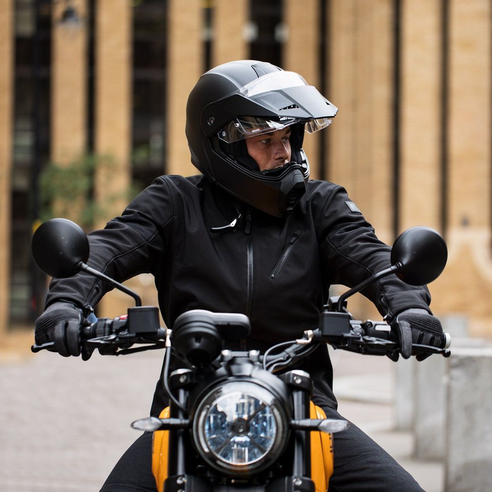 Oxford Faringdon Textile Jacket Stealth Black