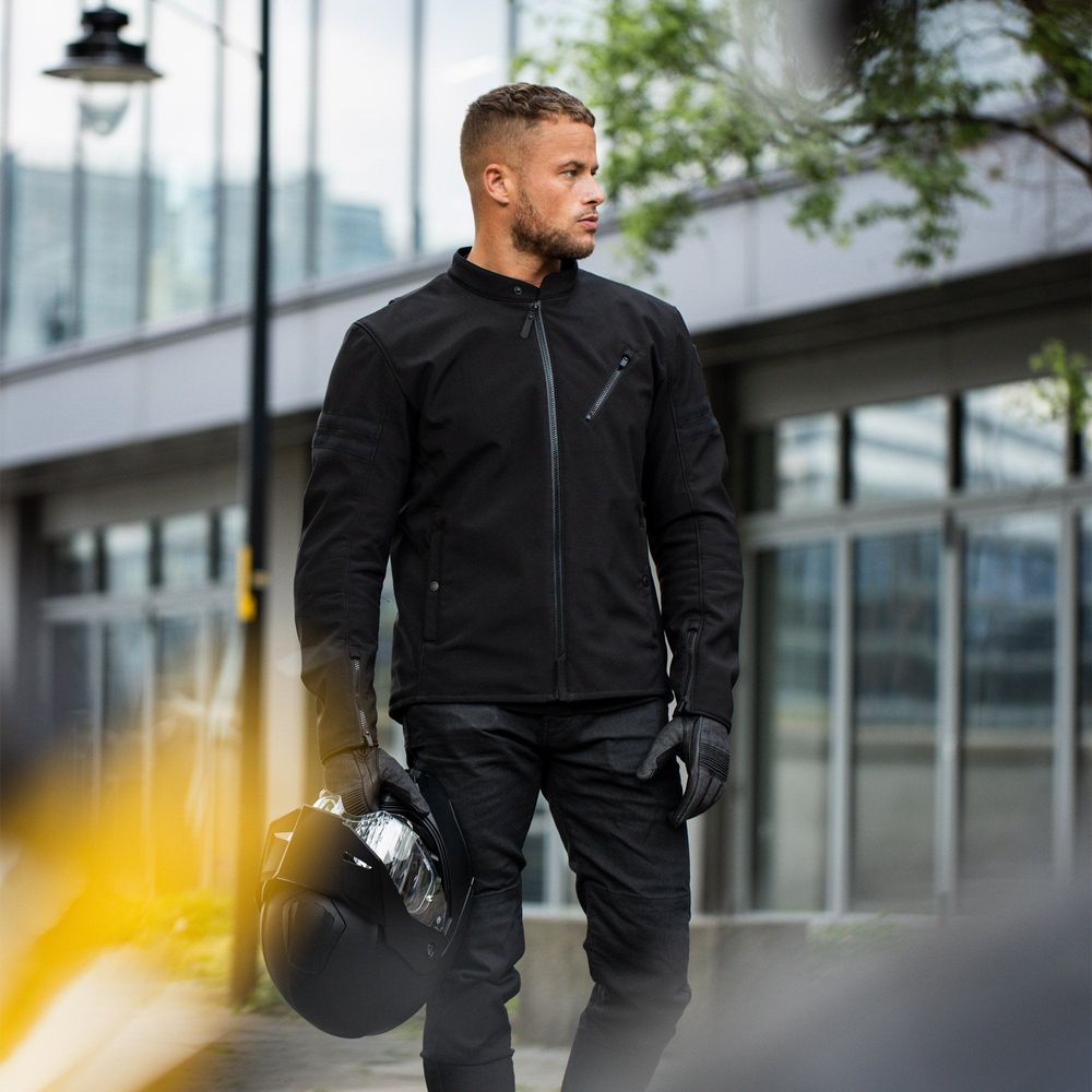 Oxford Faringdon Textile Jacket Stealth Black
