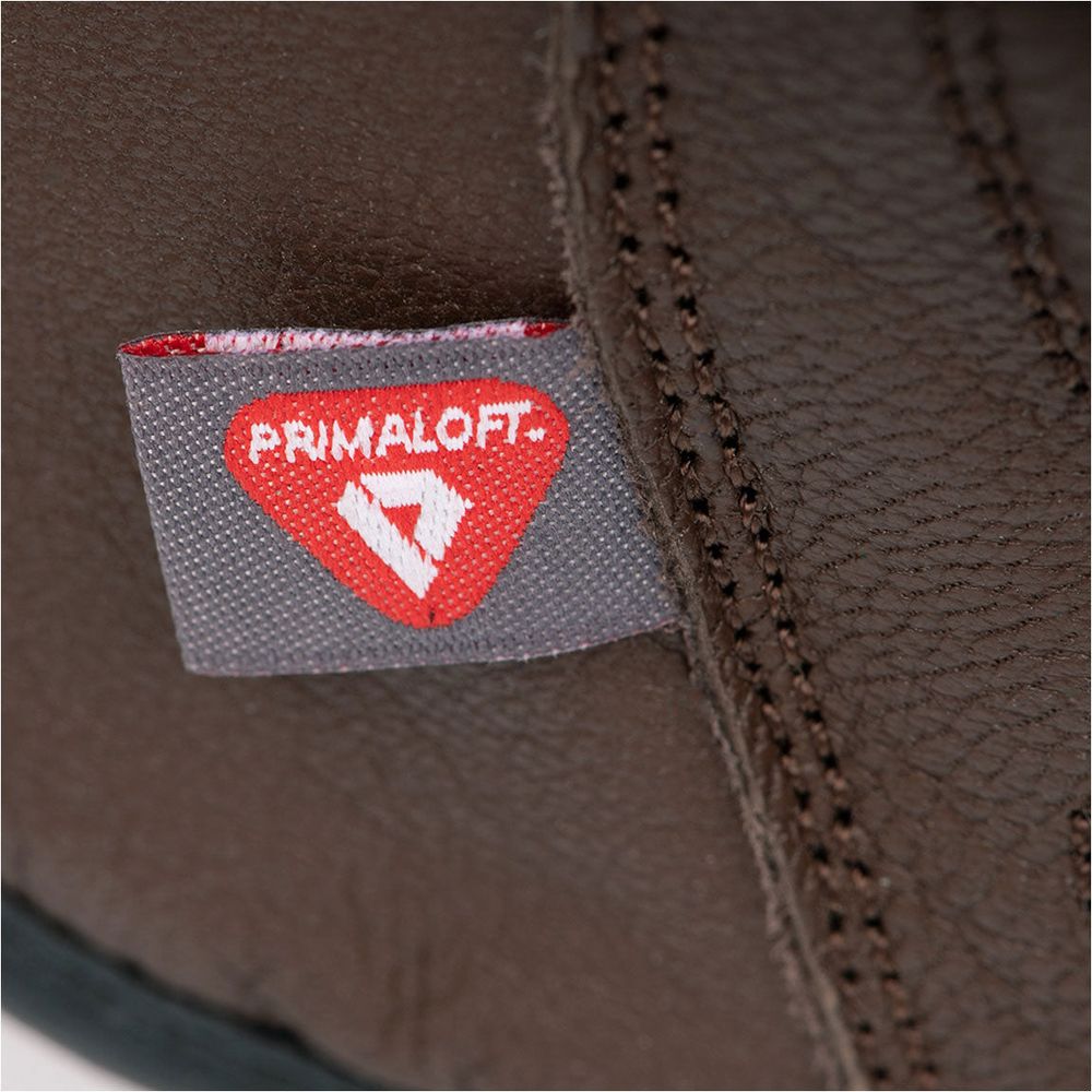 Oxford Hamilton Waterproof Leather Gloves Brown