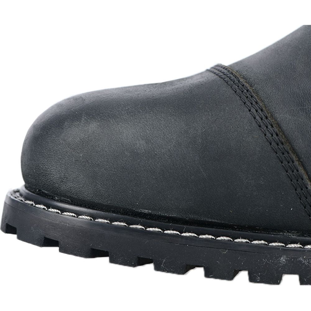 Oxford Hardy Leather Boots Charcoal