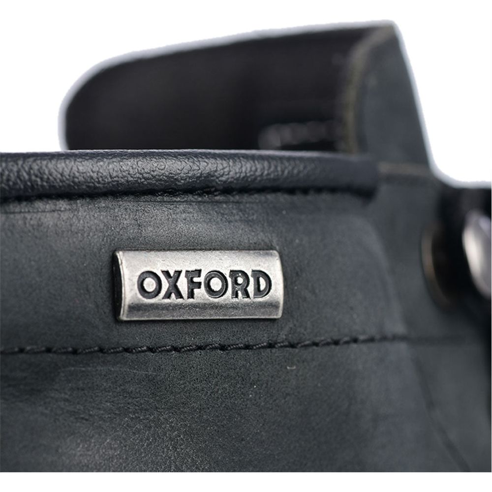 Oxford Hardy Leather Boots Charcoal