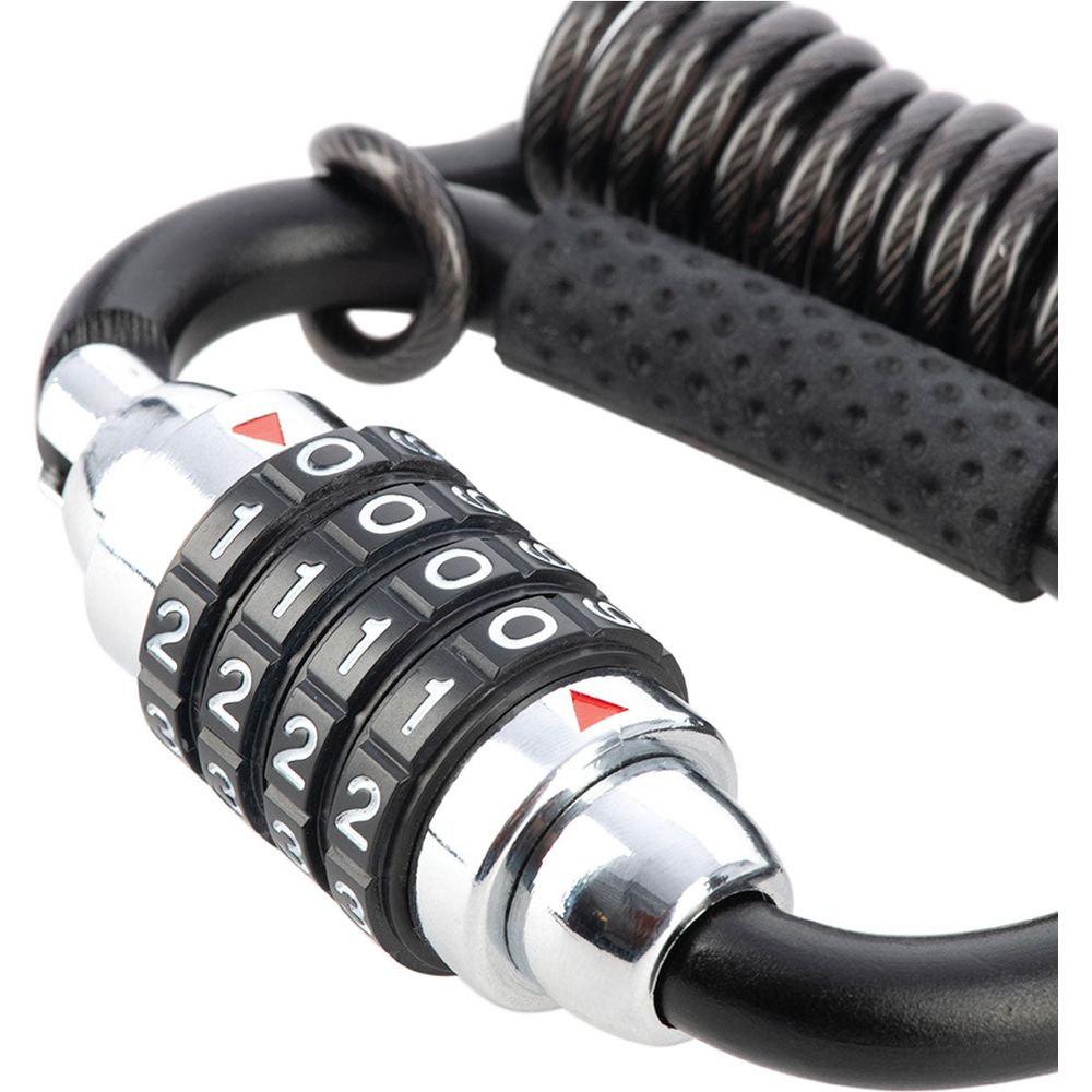 Oxford Helmet LidLock Black - combination lock close-up