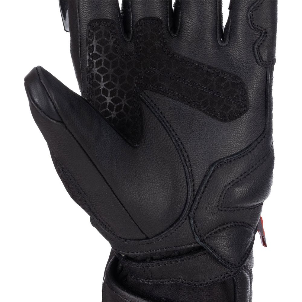 Oxford Hexham Waterproof Ladies Leather Gloves Grey / Black