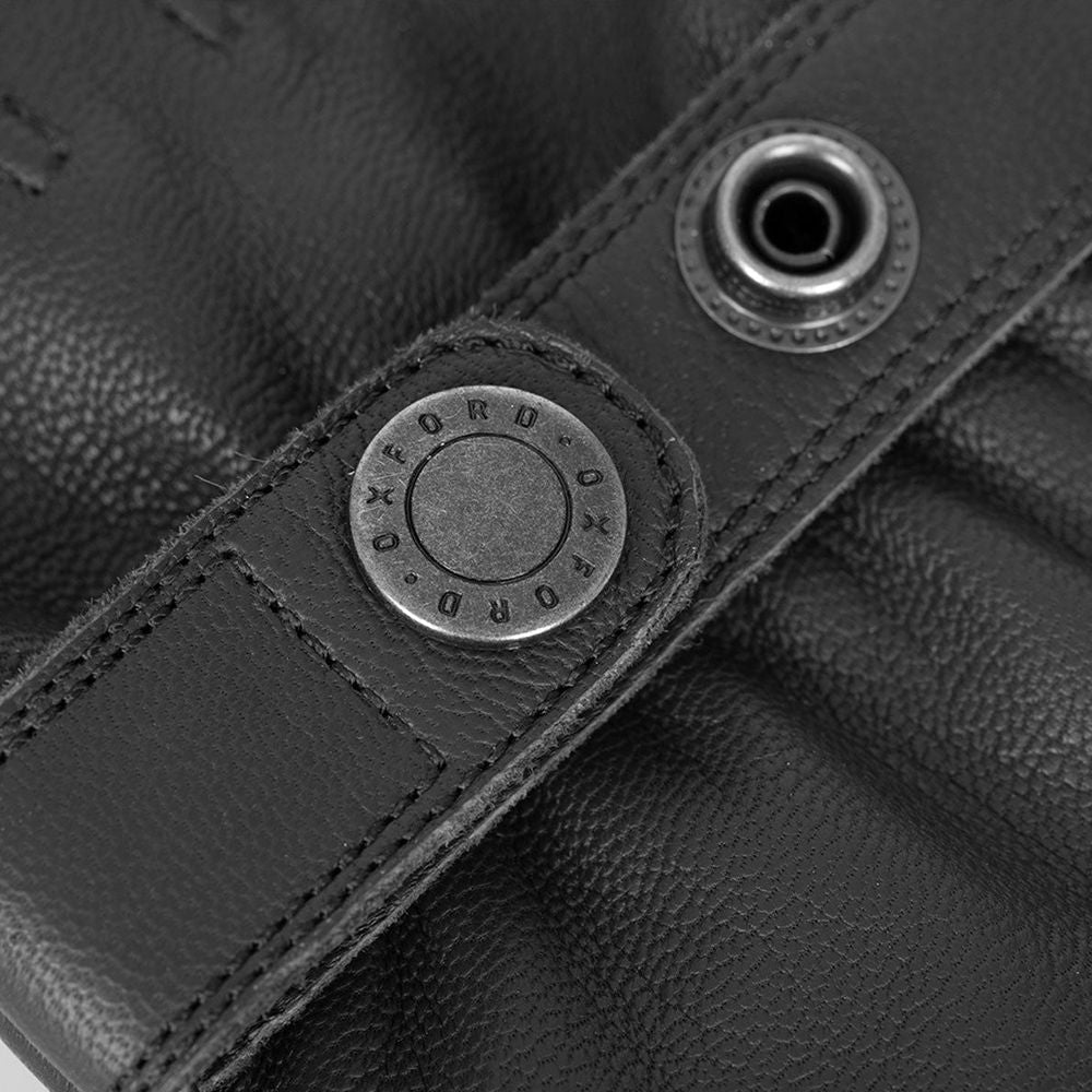 Oxford Holton 2.0 Leather Gloves Black