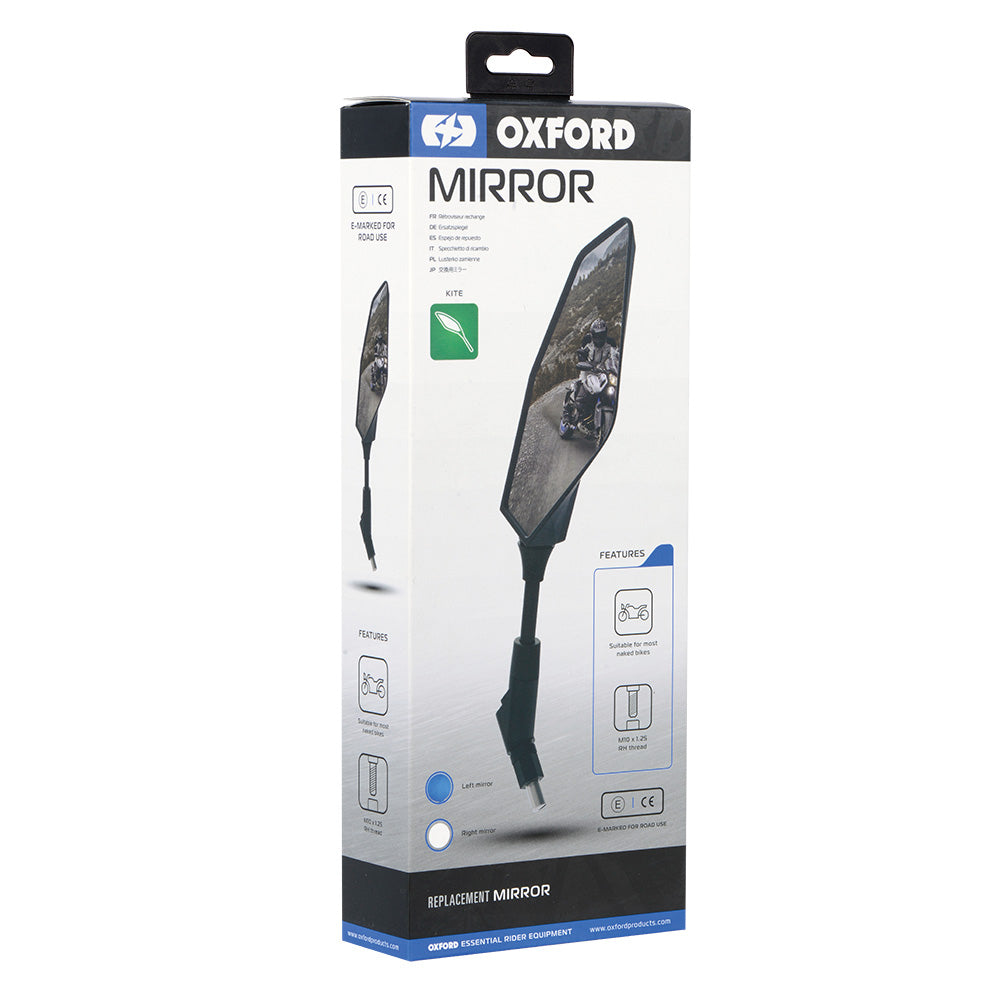Oxford Kite Left Mirror - retail packaging