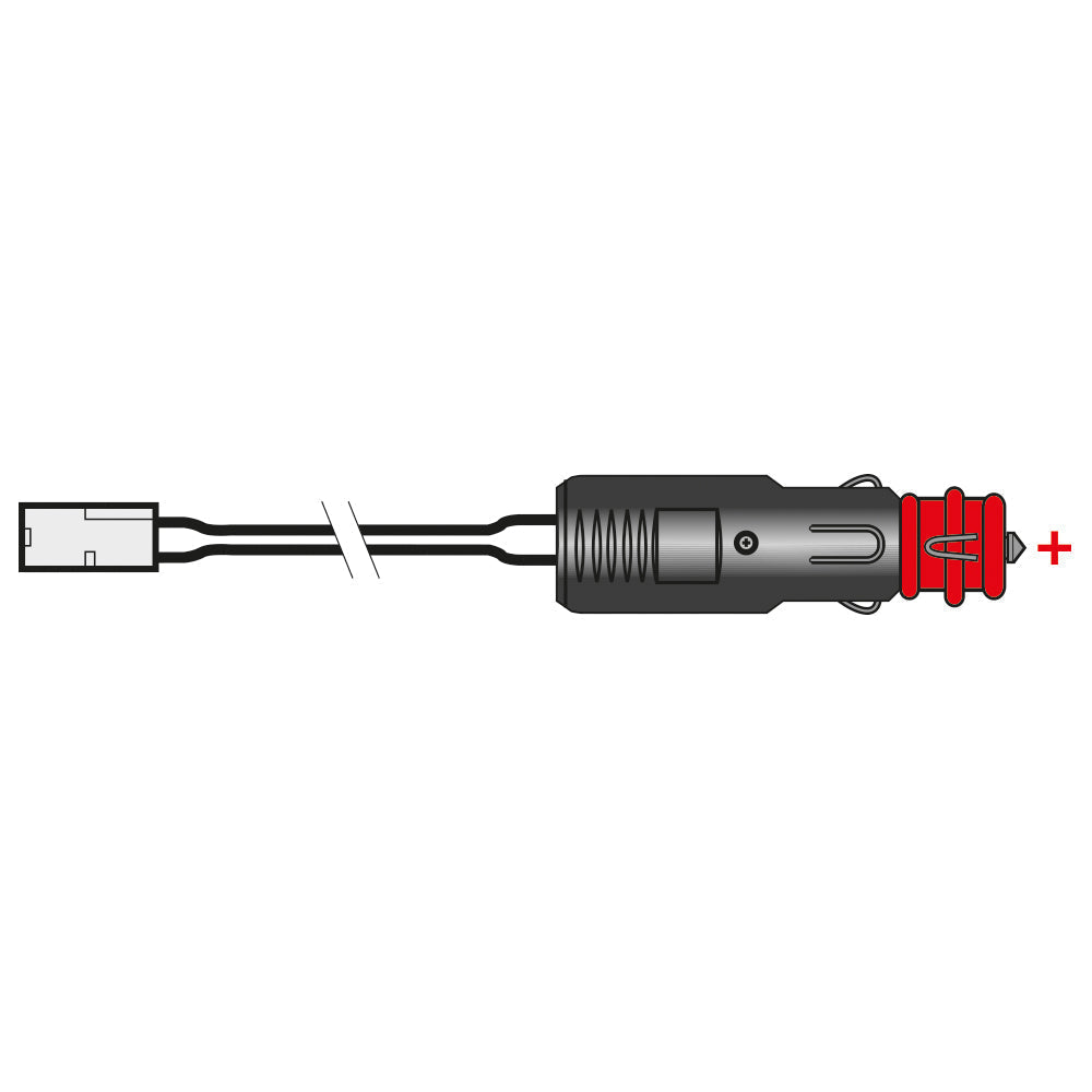 Oxford Maximiser / Oxim 12V Accessory Plug - 3 Meters, connector diagram