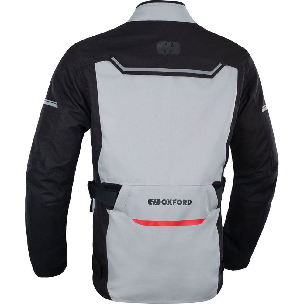 Oxford Metro 2.0 Textile Jacket Grey / Black / Red