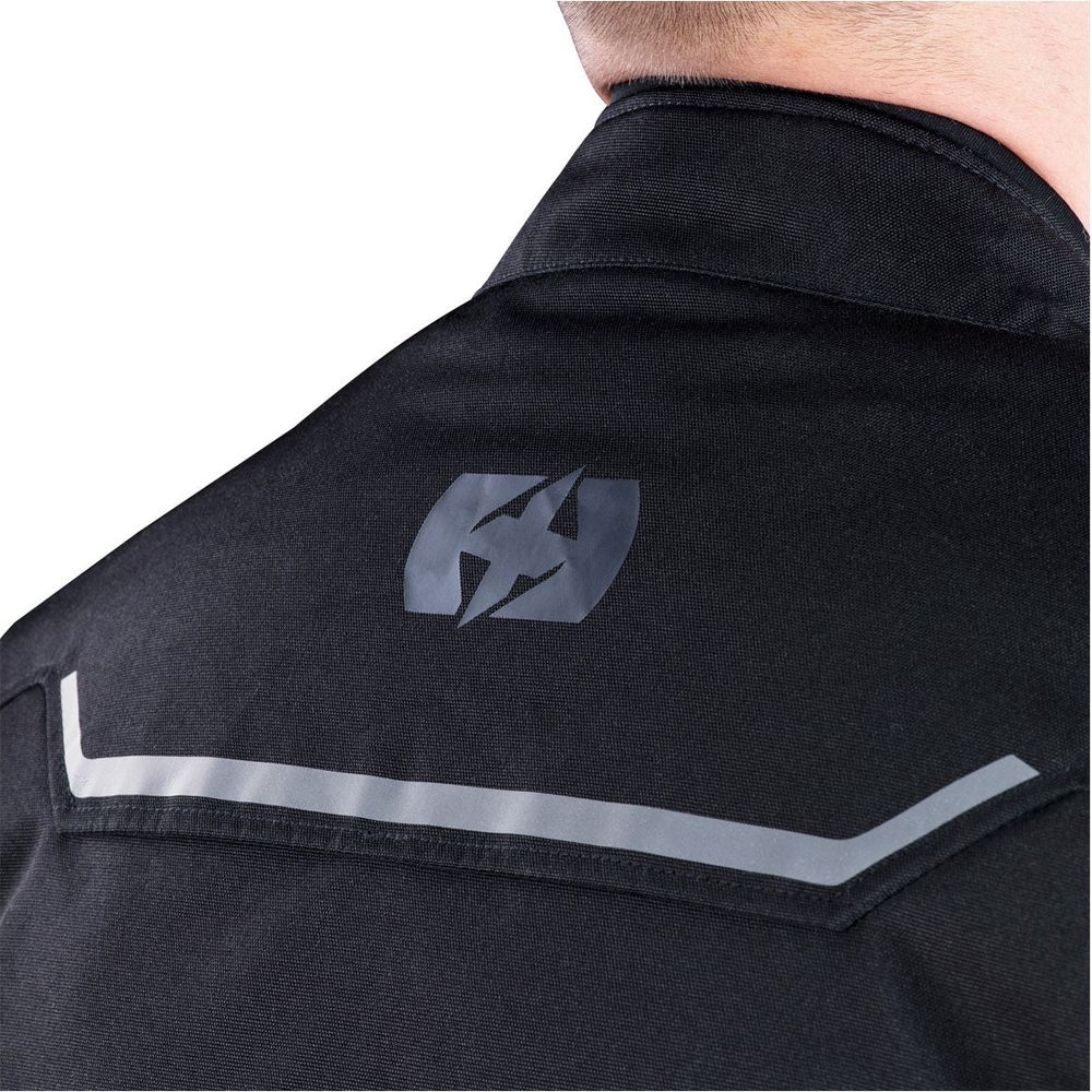 Oxford Metro 2.0 Textile Jacket Stealth Black