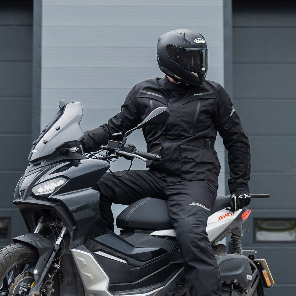 Oxford Metro 2.0 Textile Jacket Stealth Black