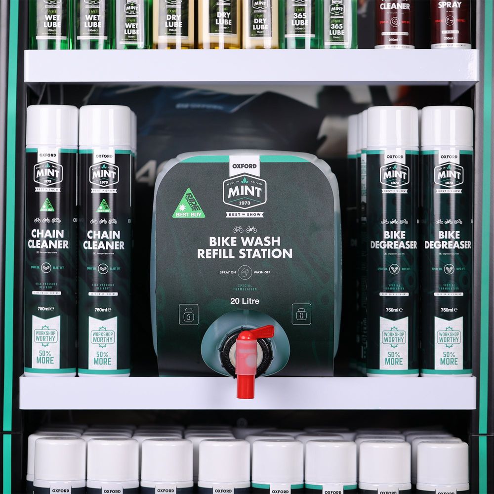 Oxford Mint Bike Wash Refill Station - 20 Litres